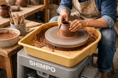 Tour de potier professionnel Shimpo